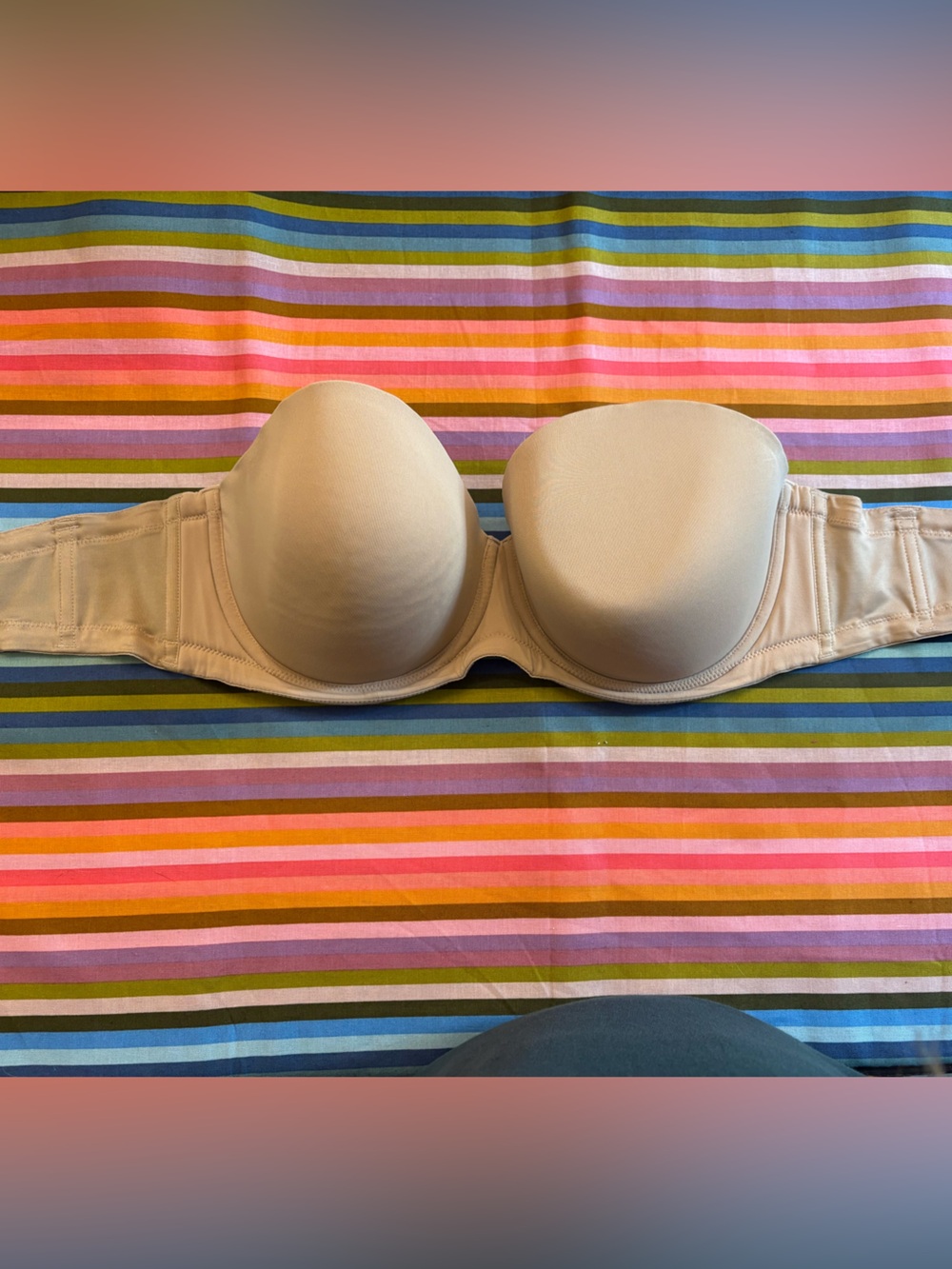 Wacoal Nude Strapless T-Shirt Bra - Wacoal 34G